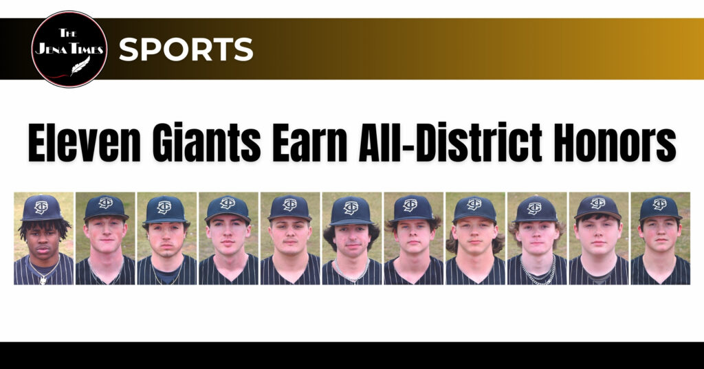 Eleven Giants Earn All District Honors The Jena Times